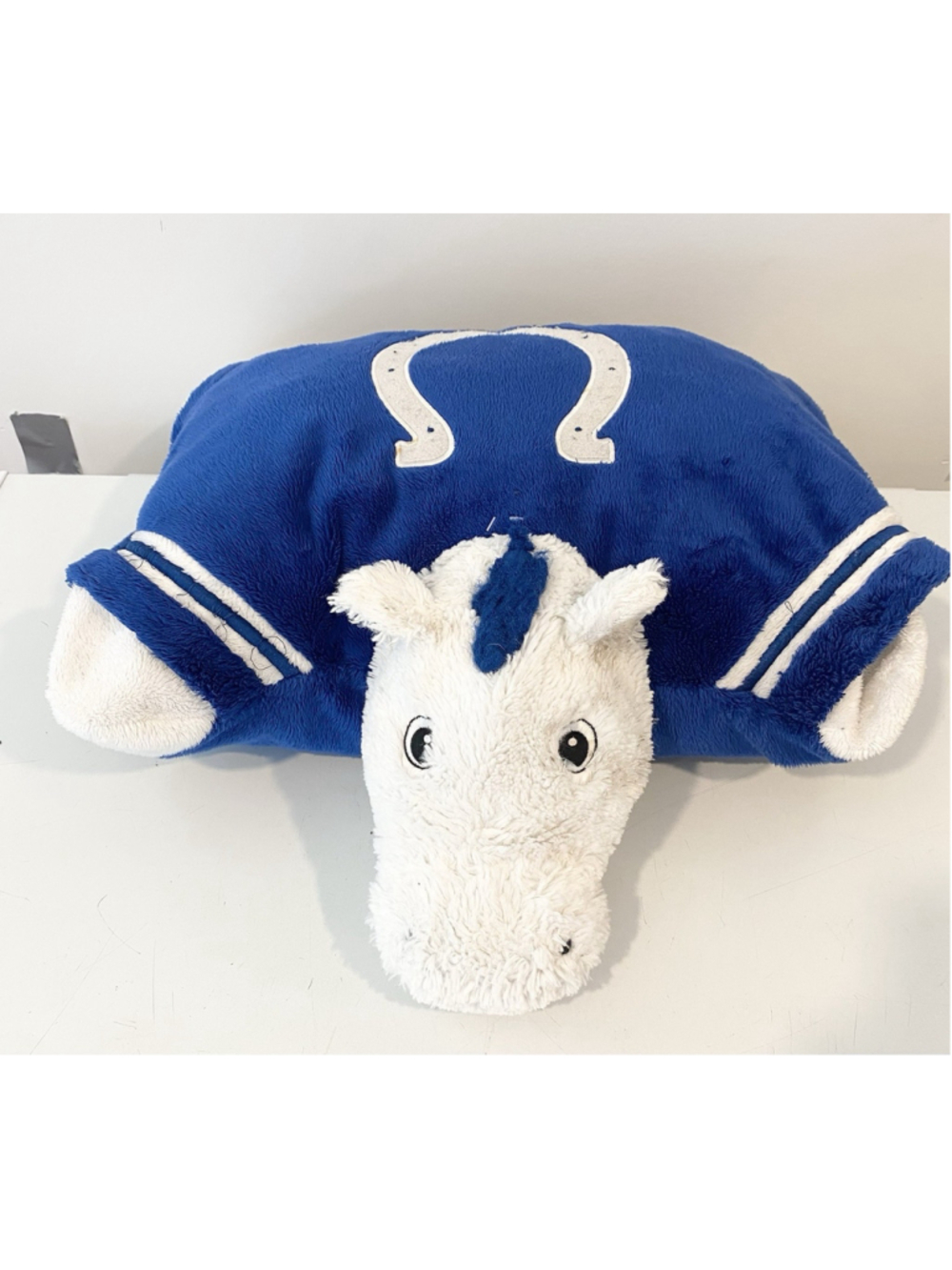 Indianapolis Colts My Pillow Pets NFL Horse Mascot Plush Pillow 2009 18”